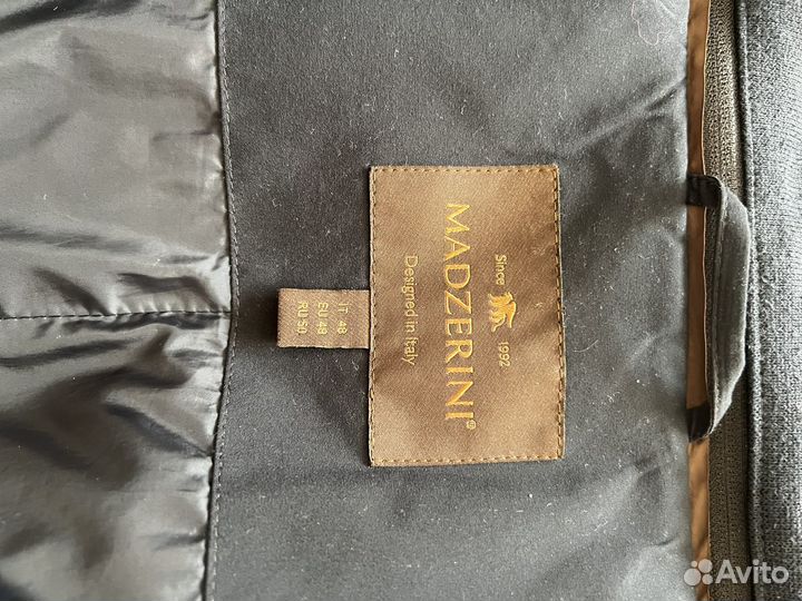 Пуховик мужской madzerini