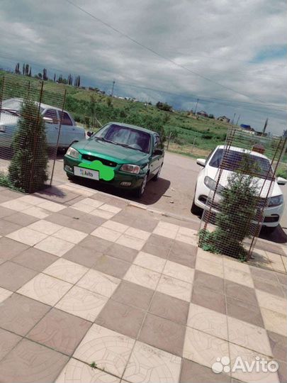 Hyundai Accent 1.5 МТ, 2000, 231 000 км