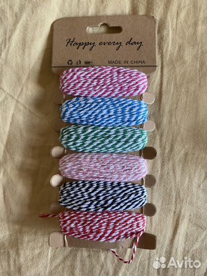 Набор лент шнурков длч декора