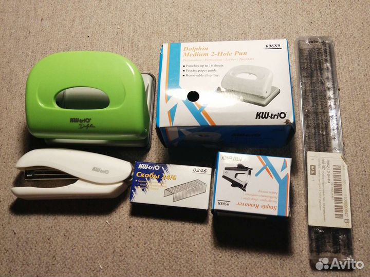 Дырокол и степплер KW-triO