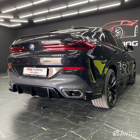 Обвес Paradigm+ решетка и зеркала BMW X6 G06