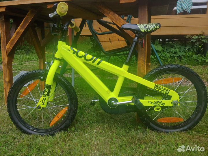 Детский велосипед scott Voltage 16