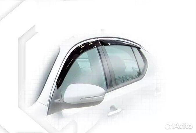 Дефлекторы боковых окон автомобиля (ветровики)
