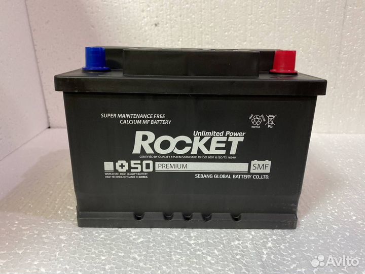 Аккумулятор Rocket SMF 60L-LB2 60Ач 580A