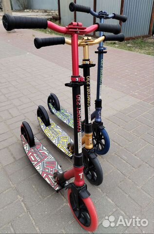 Самокат двухколесный Tech Team 230 mm