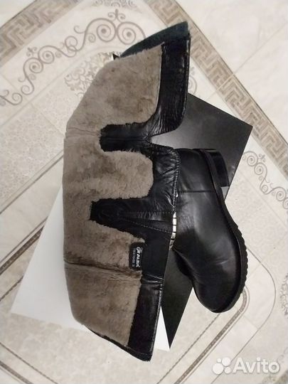 Зимние женские сапоги 39 натуральная кожа, alba