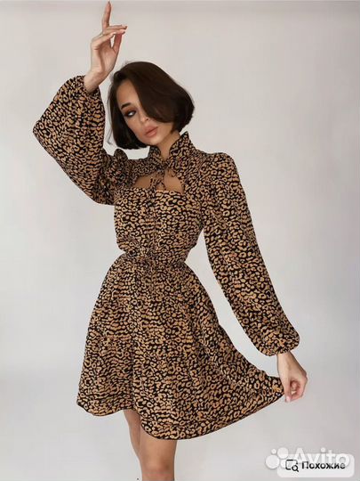 Платье цветочное