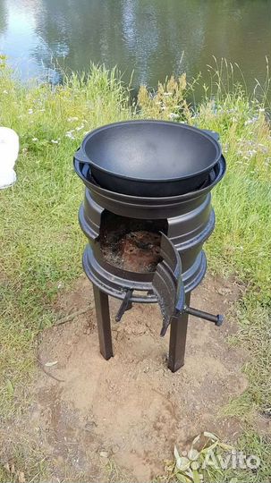 Печь для казана