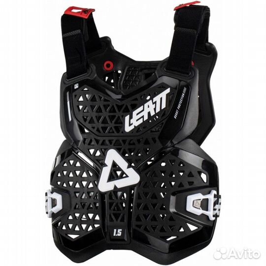 Кросс Панцирь Leatt Chest Protector 1.5 Black V23