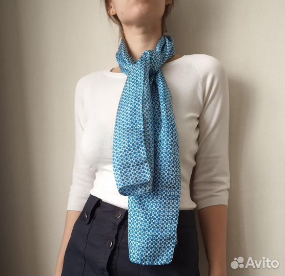 Голубой шарф Topshop