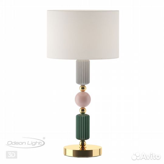 Настольная лампа odeon light candy 4861/1T