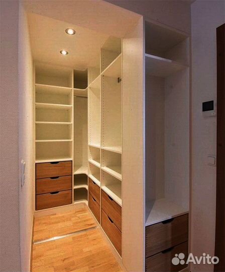 Гардеробы любой сложности