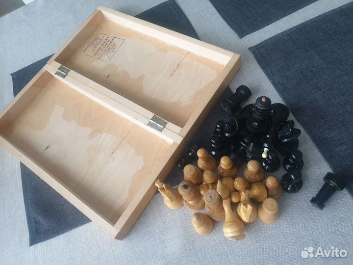 Шахматы деревянные СССР