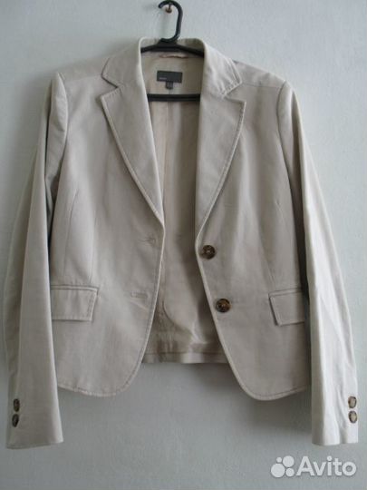 Летний белый пиджак женский mexx