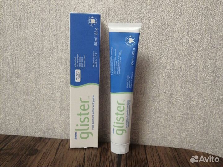 Зубная паста amway Glister дорожная упаковка