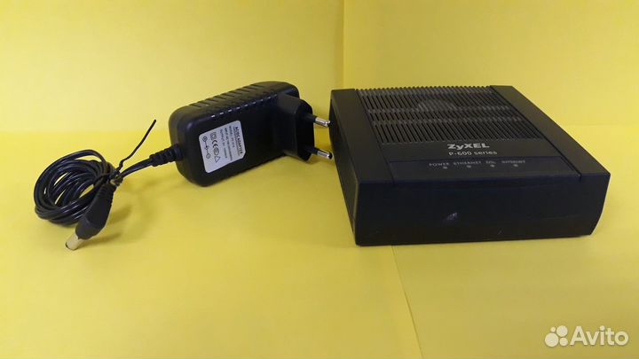 Модем adsl2+ с портом EtherNet zyxel