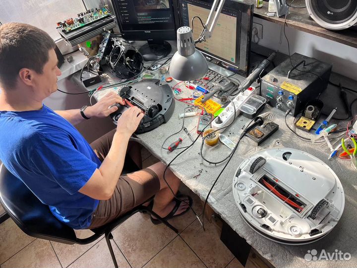 Ремонт Роботов Пылесосов Ремонт Xiaomi Tefal