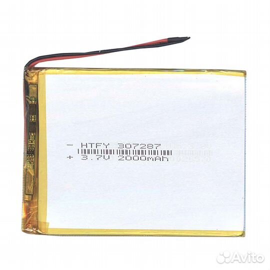 Li-Pol 3*72*87мм 2pin