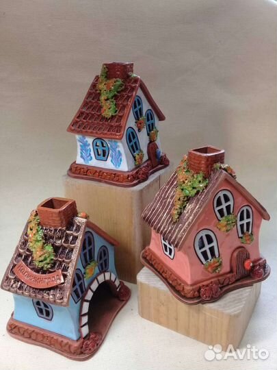 Домик подсвечник 