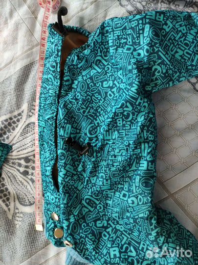 Утепленный дождевик на чихуа-хуа