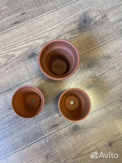 Горшок для цветов глина