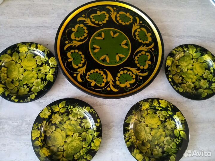 Набор для кухни/ поднос и розетки для варенья