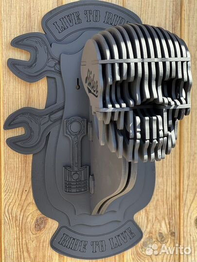 Подставка под мотошлем