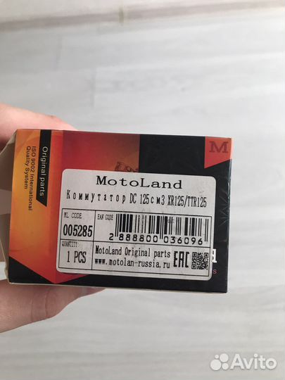 Коммутатор на мотоцикл dc 125 c м 3 XR125/TTR125