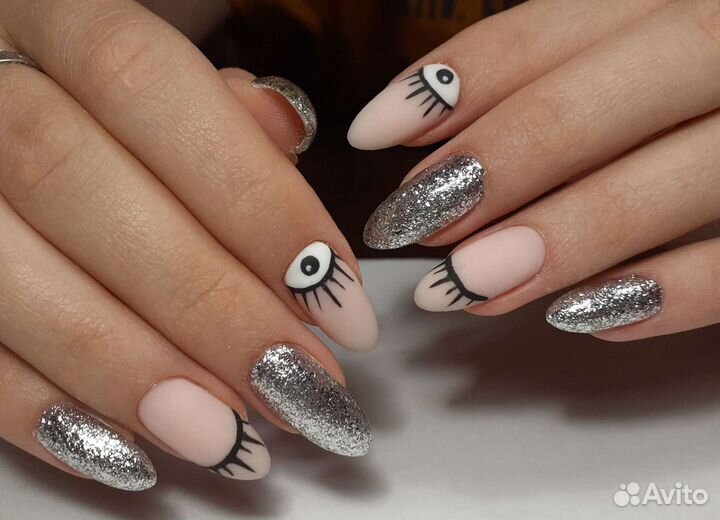 Маникюр педикюр гель-лак шеллак наращивание