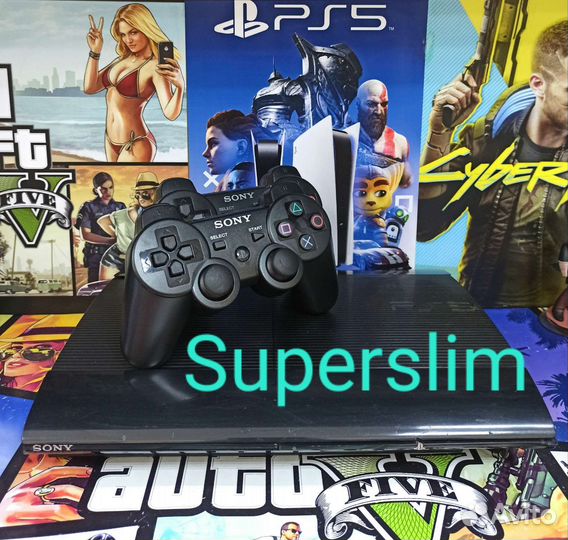 Sony Playstation 3 Slim/SuperSlim С Играми