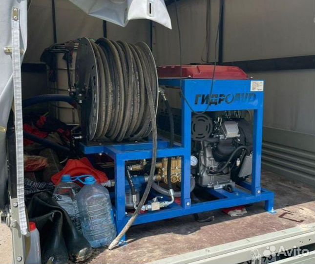 Прочистка труб канализации гидродинамикой