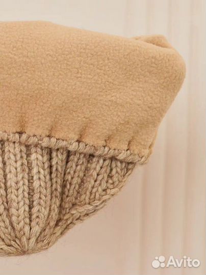 Комплект шапка и снуд женский зимний