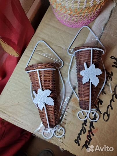 Корзина кашпо для творчества