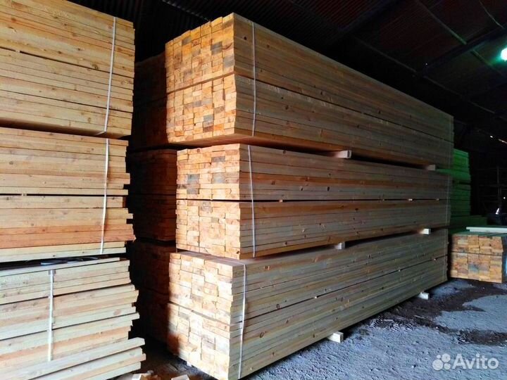 Надежная доска из лиственницы 40х150х6000мм, обрез