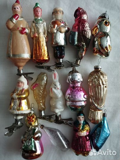 Елочные игрушки СССР