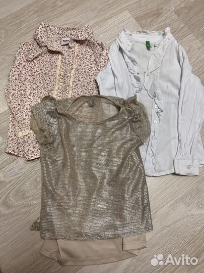 Одежла пакетом для девочки 110-116