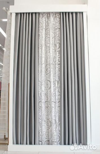Шторы готовые блэкаут