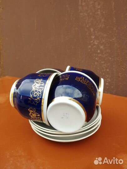 Чайная пара Кобальт