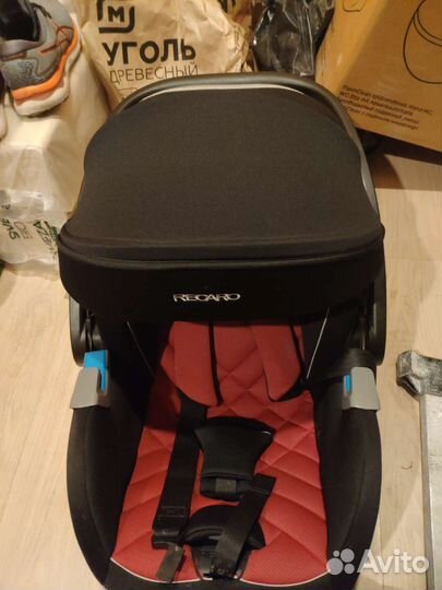 Recaro guardia + база isofix