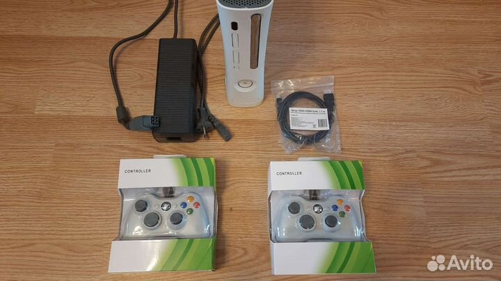 Xbox 360 fat 500 gb прошит +68 игр