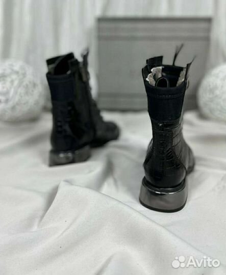 Ботинки зимние натуральные