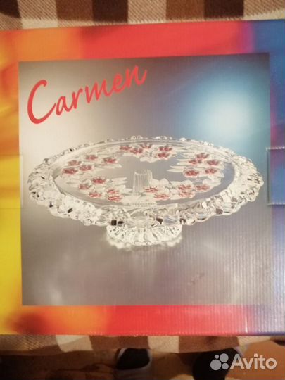 Тортовница + сахарница Walther-Glas Carmen