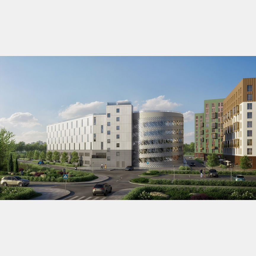 Квартира-студия, 35,8 м², 6/9 эт.