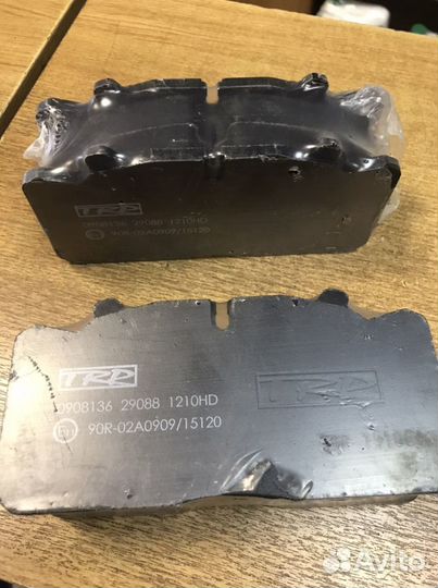 Тормозные колодки Daf Man Iveco Renault