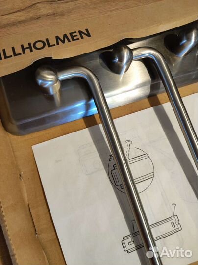 Вешалка для полотенец икея Lillholmen металл