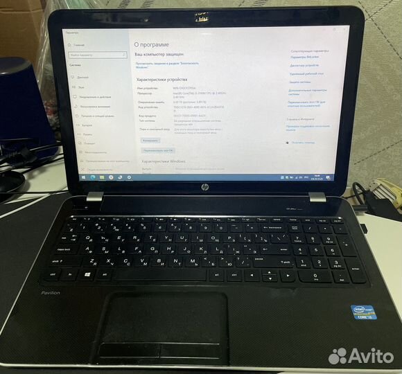 Ноутбук hp