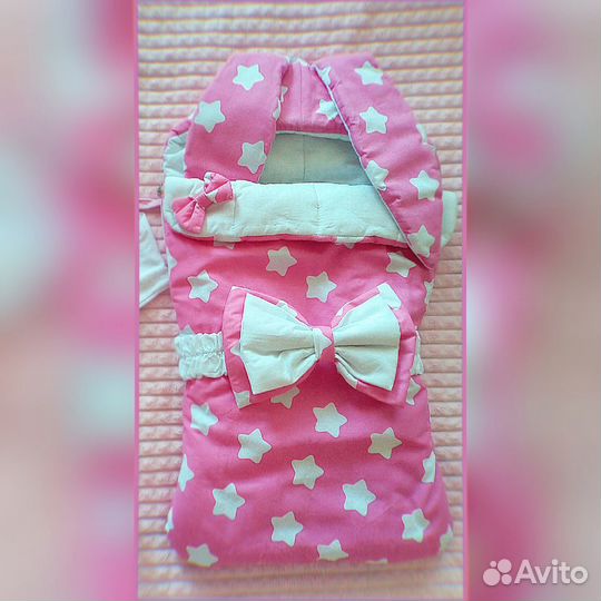 Конверт + комплект на выписку Новый