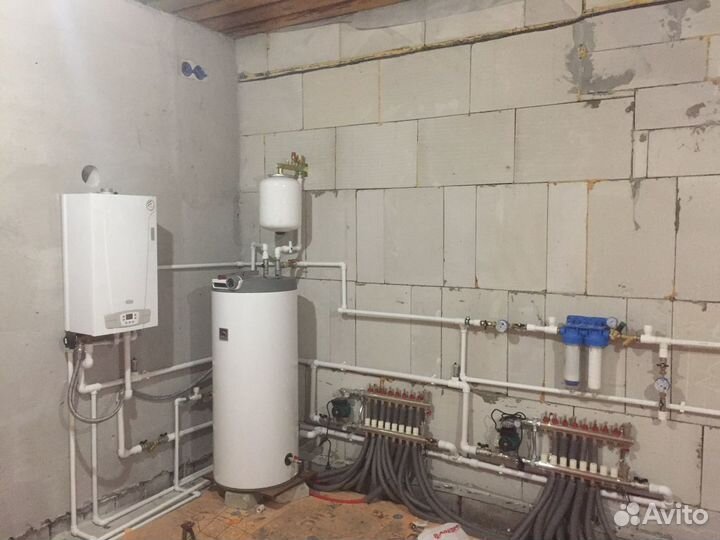 Отопление, теплый пол,котельная, радиаторы