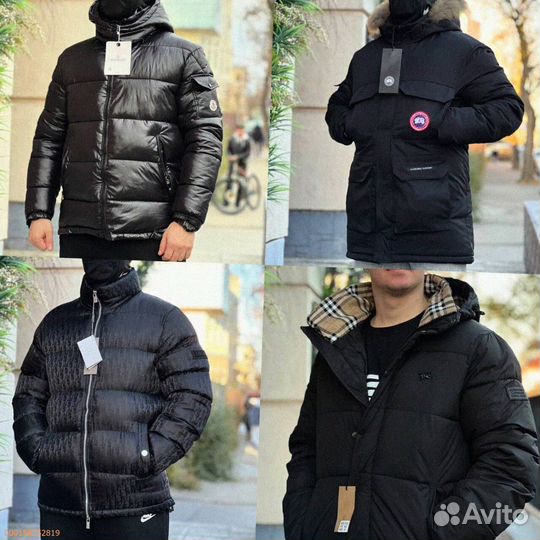 Куртки Пуховики Palace Moncler Dior Canada Goose