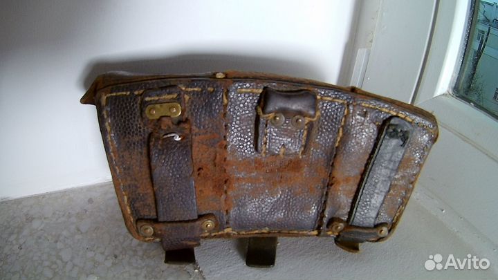 Редкий патронный подсумок, в неплохом сохране